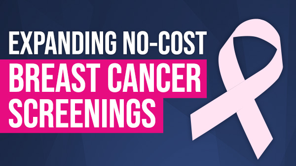 TOMORROW: Bipartisan Senate Leaders Celebrate Senate Bill 88 to Expand No-Cost Breast Cancer Diagnostic Imaging