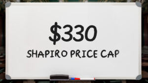 Shapiro Price Cap $330