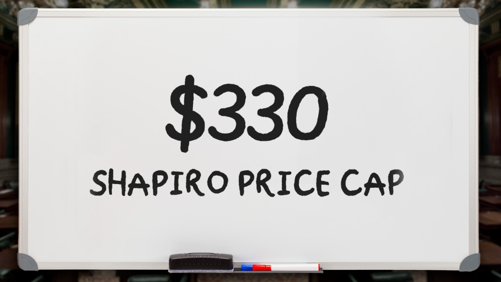 Shapiro Price Cap $330